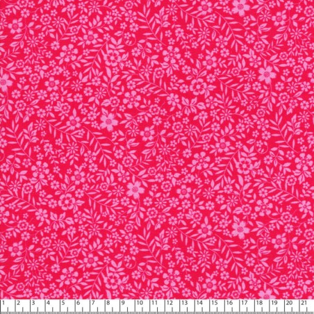 Tissu coton Caravan calico rose Michael Miller