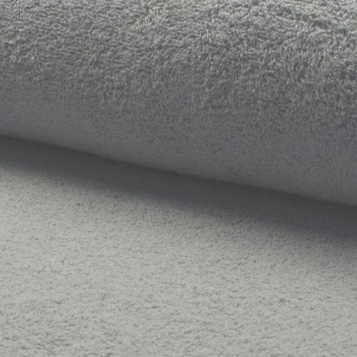 Eponge gris clair largeur 150 cm 94%cot/6%pol
