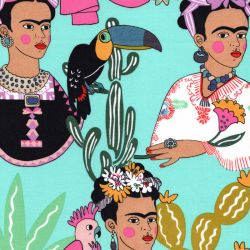 Tissu coton Frida Folklorico