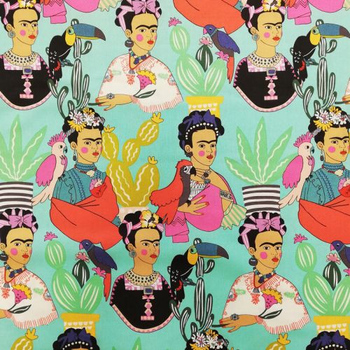 Tissu coton Frida Folklorico