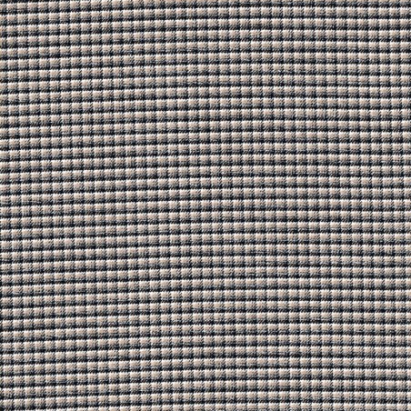 Tissu carreau beige/noir lurex or
