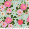 Tissu Cotton SteelGarden & Globe - Full Bloom - vert 100 % Tissu Cotton SteelGarden & Globe - Full Bloom - vert 100 %