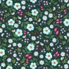 Tissu Cotton SteelGarden & Globe - Wildflower Field - vert Tissu Cotton SteelGarden & Globe - Wildflower Field - vert