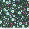 Tissu Cotton SteelGarden & Globe - Wildflower Field - vert Tissu Cotton SteelGarden & Globe - Wildflower Field - vert