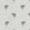 Tissu jersey Palm tree gris chiné Tissu jersey Palm tree gris chiné