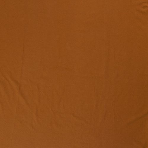 Tissu jersey uni caramel 95%cot, 5%el larg 150 cm