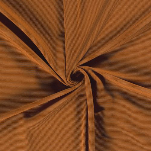 Tissu jersey Ottoman caramel 