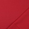 Tissu lin uni lavé rouge vif