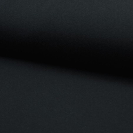 Tissu sweat noir