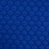 Tissu doublure matelassé bleu électrique