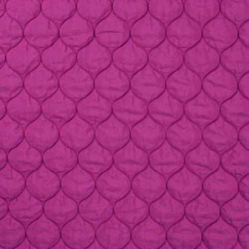 Tissu doublure matelassé magenta