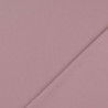 Tissu sweat fin uni vieux rose