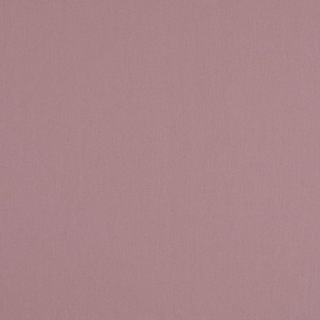 Tissu sweat fin uni vieux rose