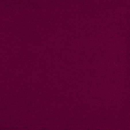 Tissu sweat fin uni violet