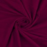Tissu sweat fin uni violet
