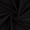 Tissu sweat fin uni noir