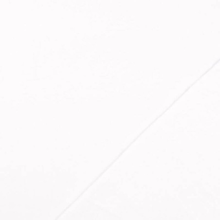 Tissu sweat fin uni blanc