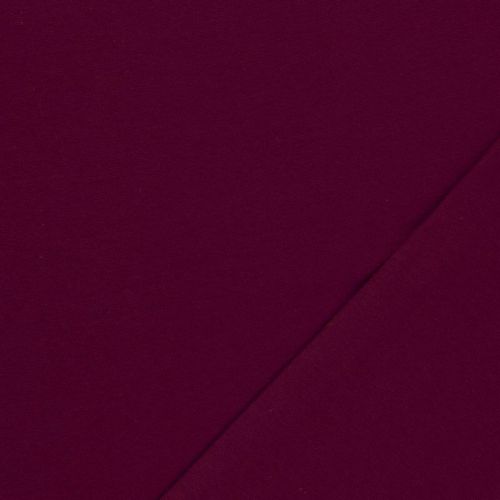 Bord côte tubulaire largeur 70 cm violet