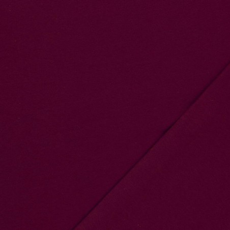 Bord côte tubulaire largeur 70 cm violet