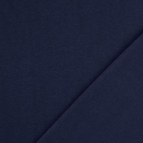 Bord côte tubulaire largeur 70 cm bleu cobalt