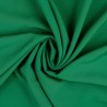 Tissu polyester stretch vert trèfle 