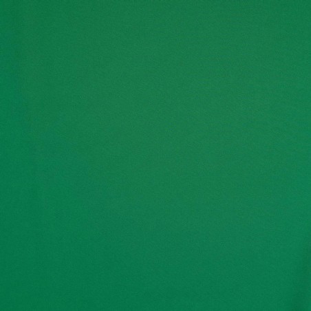 Tissu polyester stretch vert trèfle 