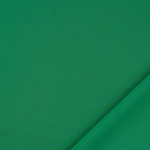 Tissu polyester stretch vert trèfle 