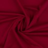 Tissu jersey twill uni rouge