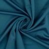 Tissu jersey twill uni bleu de prusse