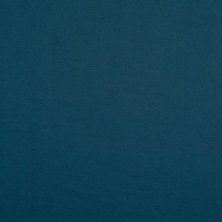 Tissu jersey twill uni bleu de prusse