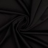Tissu jersey twill uni noir