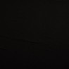 Tissu jersey twill uni noir