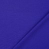Tissu jersey punta di Roma uni bleu électrique 