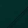 Tissu jersey punta di Roma uni vert émeraude