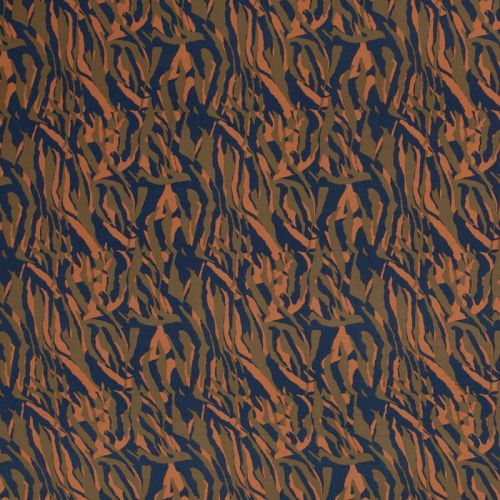 Tissu popeline de viscose graou kaki