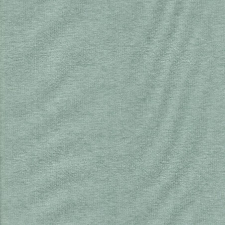 Tissu sweat épais céladon