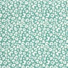 Tissu maillot de bain léo fond menthe UPF50 Tissu maillot de bain léo fond menthe UPF50