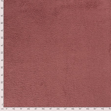 Eponge bouclette vieux rose