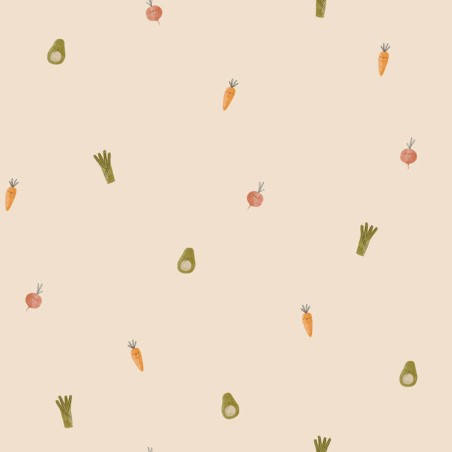 Tissu imperméable légumes 