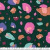 Tissu jersey Animal Mark fond vert Nerida Hansen Tissu jersey Animal Mark fond vert Nerida Hansen