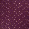 Tissu forêt de sapins glitter fond bordeaux  Tissu forêt de sapins glitter fond bordeaux