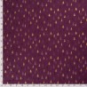 Tissu forêt de sapins glitter fond bordeaux  Tissu forêt de sapins glitter fond bordeaux