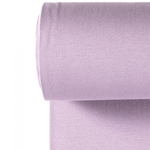Bord côte tubulaire lilas largeur 35 cm