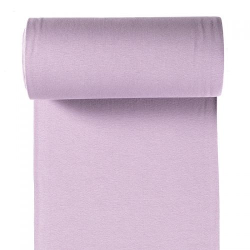 Bord côte tubulaire lilas largeur 35 cm