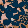 Tissu viscose rayonne satin Shadow Flowers Tissu viscose rayonne satin Shadow Flowers