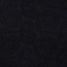 Tissu coton brodé Paisley noir Tissu coton brodé Paisley noir