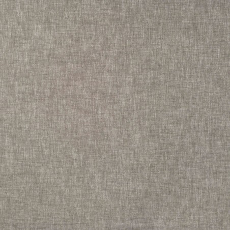 Tissu lin coton vert de gris chiné