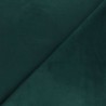 Tissu suédine extensible émeraude