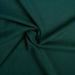 Tissu suédine extensible émeraude