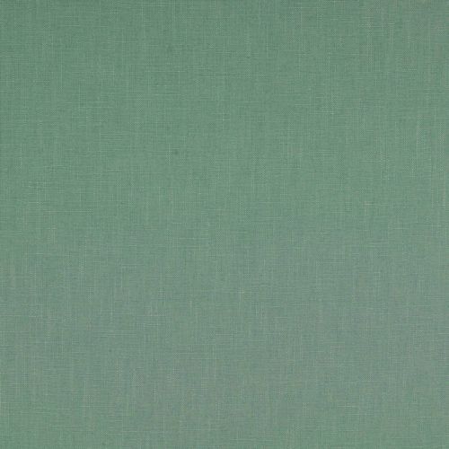 Tissu lin et coton uni lavé vert sauge